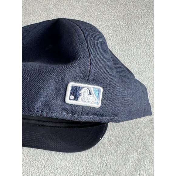 MLB Houston Astros X BREAST CANCER RIBBON 59FIFTY 5950 Hat Men's Fitted All BLUE - Picture 4 of 5